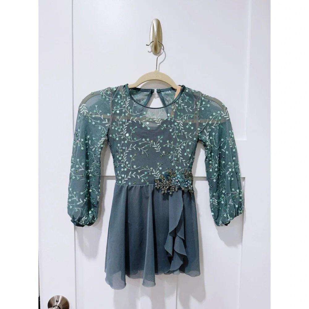 Weissman “Saint Honesty” Dance Costume In Sage